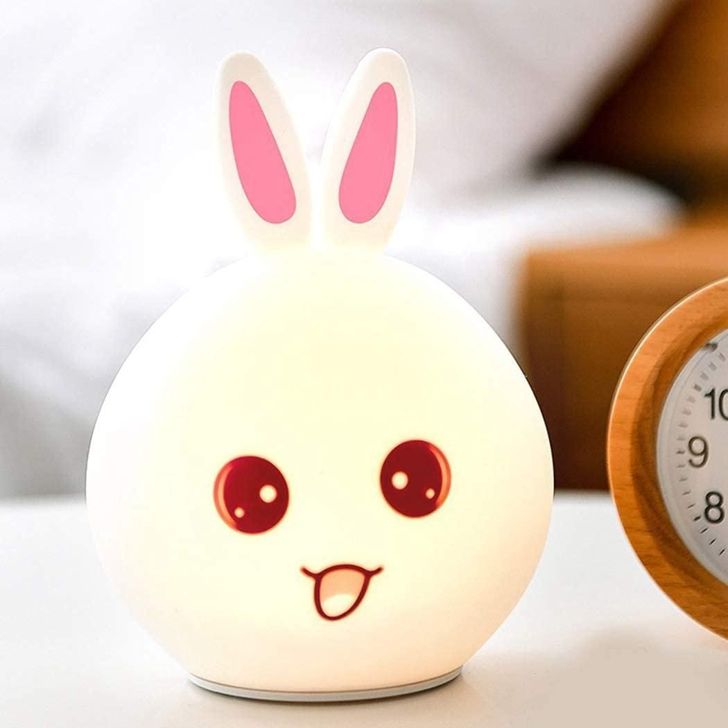 GlowBunny™ – Silicone Touch Sensor Rabbit Night Light