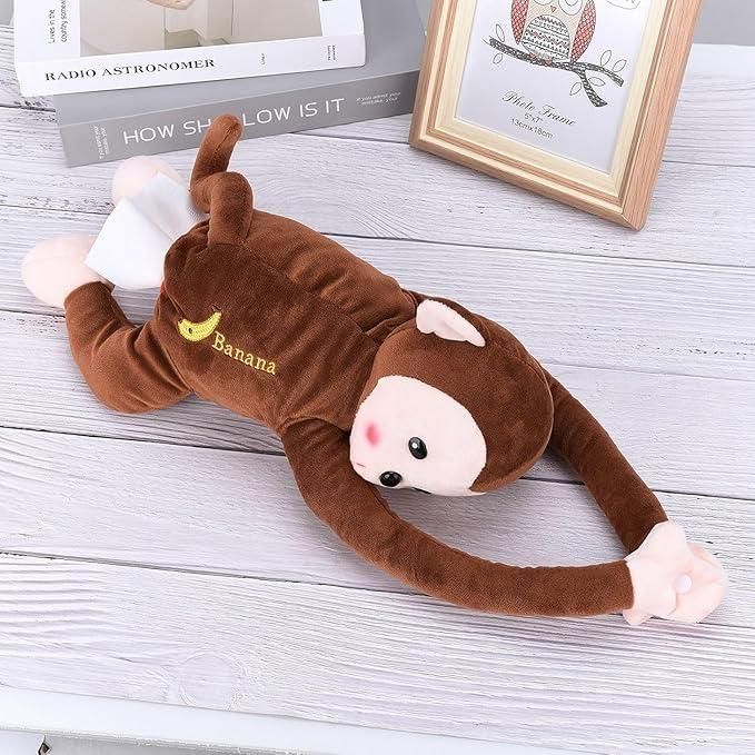 Monkey Design Tissue Holder for Car, Home, or Office