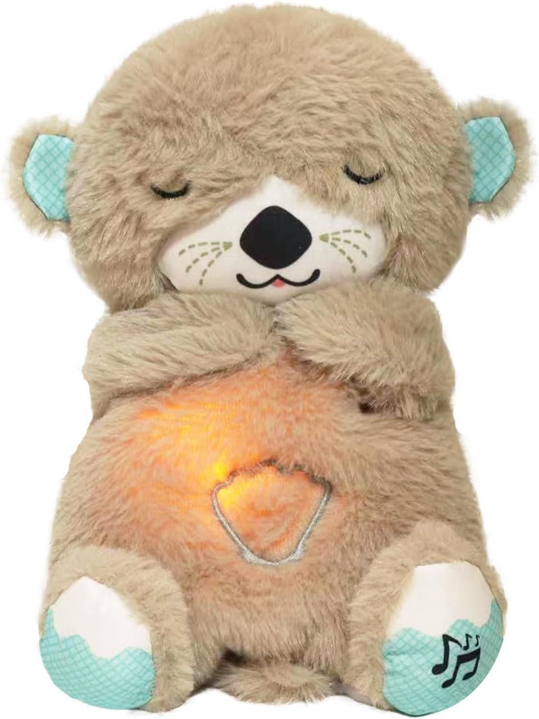 Comfort Teddy Bear โ Plush Toy with Realistic Breathing & Lullabies