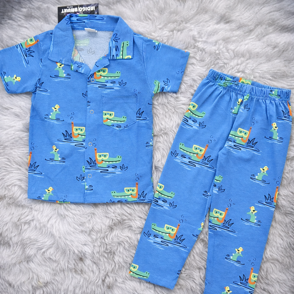 Premium Tic-Toc Kids Nightsuit