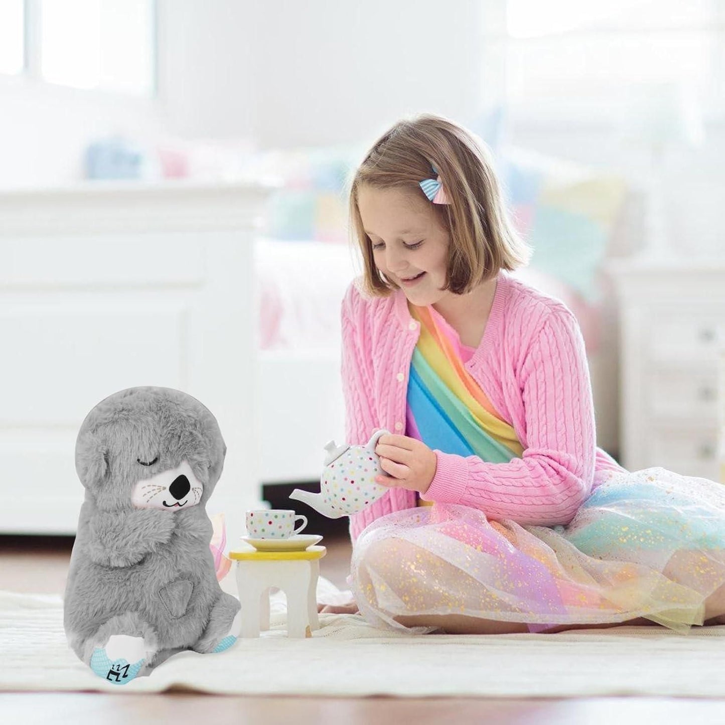 Comfort Teddy Bear – Plush Toy with Realistic Breathing & Lullabies