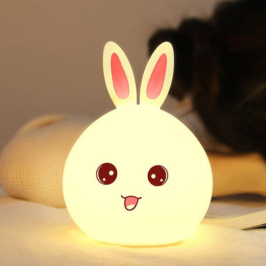 GlowBunny™ – Silicone Touch Sensor Rabbit Night Light