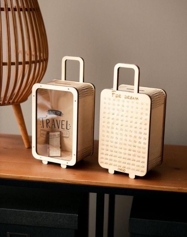 TripBank™ – Cute Travel Fund Saving Bag