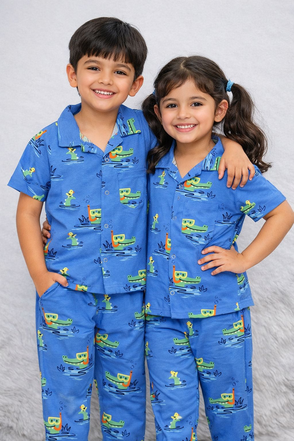 Premium Tic-Toc Kids Nightsuit