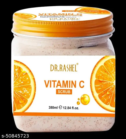 Dr. Rashel Vitamin C Face & Body Scrub – Brightening & Exfoliating (300–400ml)
