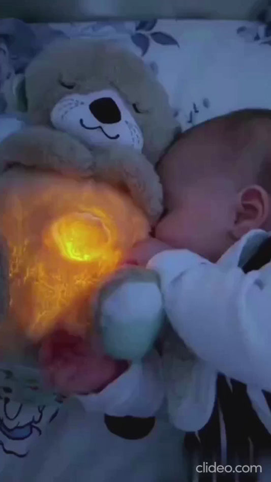 Comfort Teddy Bear – Plush Toy with Realistic Breathing & Lullabies