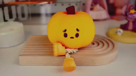 Silicone Pumpkin Mood Lamp – Cute & Soft Night Light